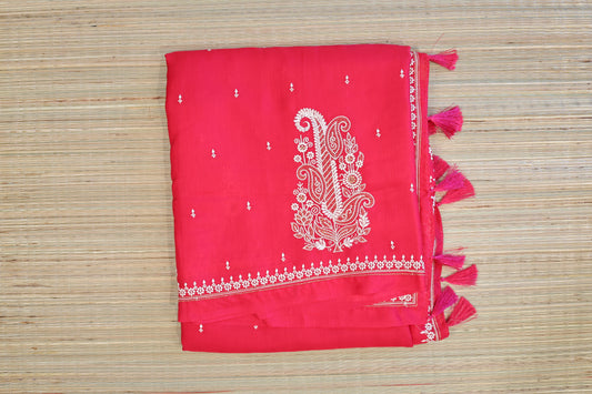 Dark Pink Fancy saree